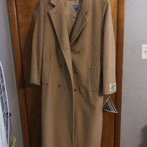 MARVIN RICHARDS  100% CAMEL HAIR tan Maxi-coat